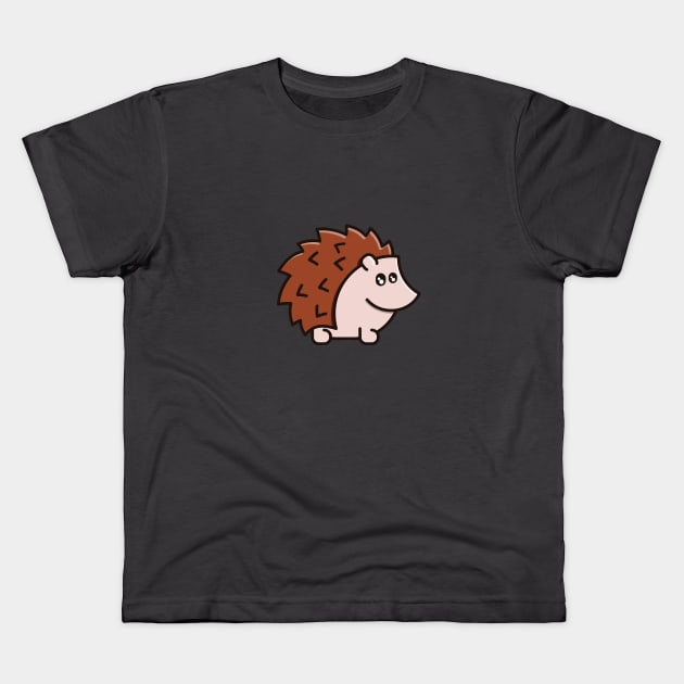 Cute kawaii hedgehog Kids T-Shirt by APDesign